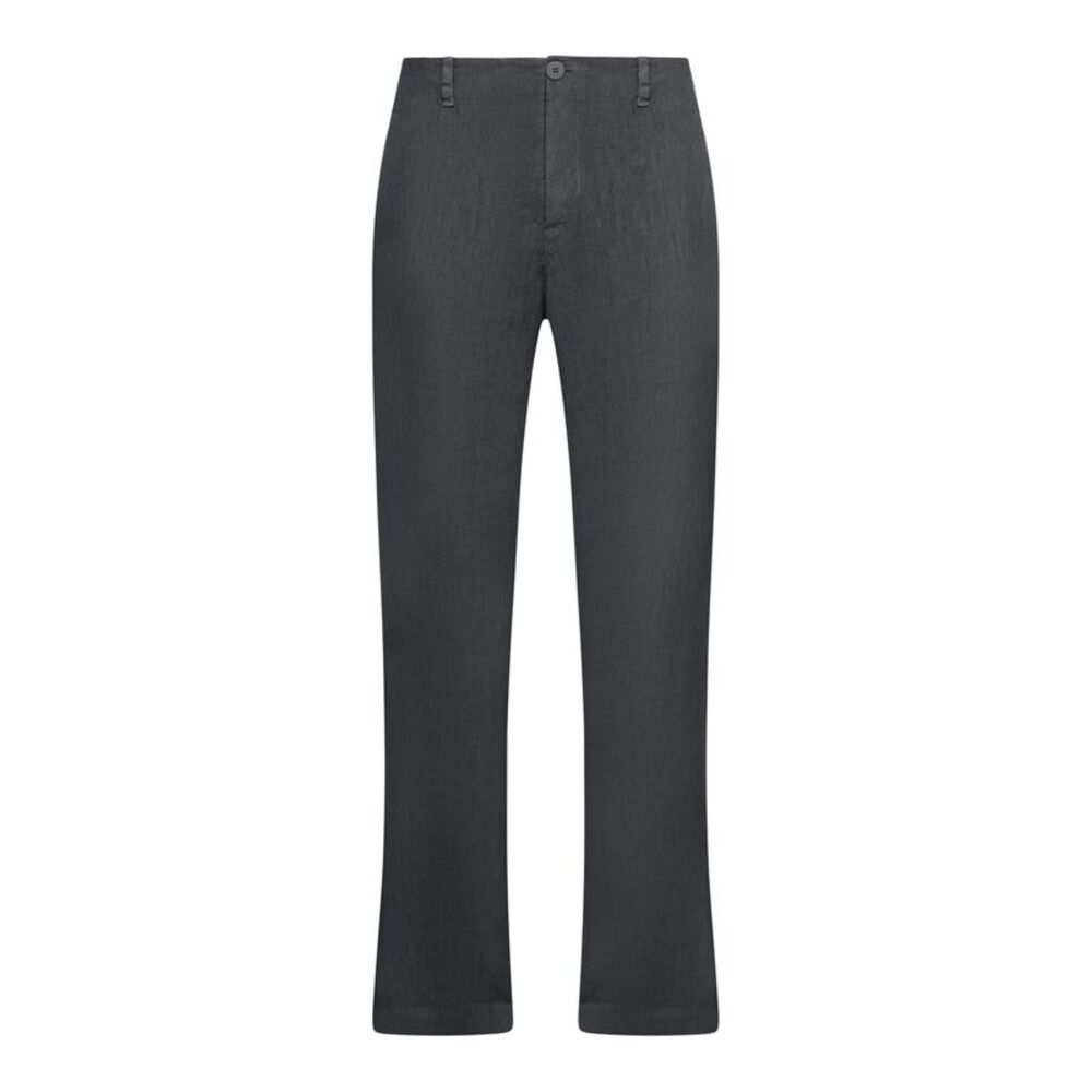 Transit Men Regular-Fit Linen Trousers